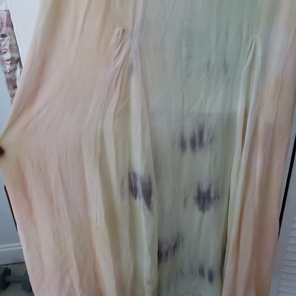 YF&B whimsical trapeze full length summer dress XS - Picture 3 of 8